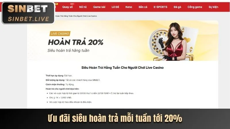 Hoàn trả cược thể thao 666vn